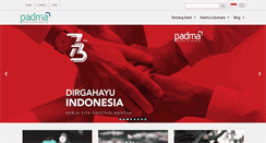 Desktop Screenshot of padmaaktuaria.com